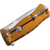 SR11AOS - Couteau LION STEEL SR11 Aluminium orange avec Clip