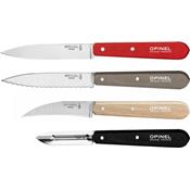 OP001626 - Coffret de 4 couteaux OPINEL Les Essentiels du Cuisinier Loft