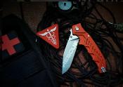 0179SWRED - Couteau de Sauvetage EXTREMA RATIO Glauca G1 Rescue Red