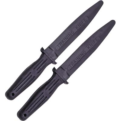 02BO544 - Jeu de 2 Poignards d'entrainement BOKER Magnum A-F Rubber Training Knife Set