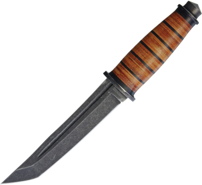 RR1720 - Tanto ROUGH RYDER Stacked Leather