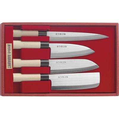 392700 - Coffret de 4 Couteaux Japonais