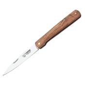 C4081 - Couteau CUDEMAN Plein Manche Olivier 11 cm