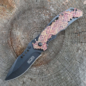 HE44013 - Couteau HERBERTZ CJH ABS Camo Marron 12 cm Inox Noir