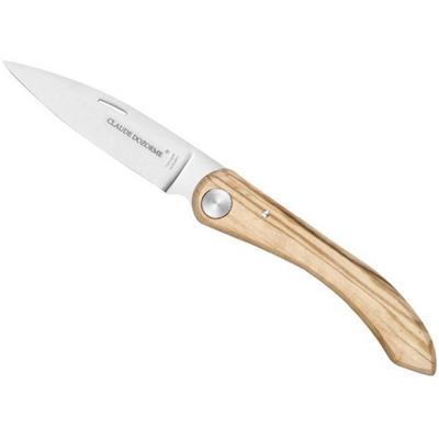 4929O - Couteau CLAUDE DOZORME Capucin Olivier 12,5 cm Inox