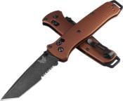 BEN537SBK-07 - Couteau BENCHMADE Bailout Burnt Copper Tanto 