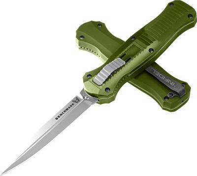 BEN3300-2302 - Couteau Automatique BENCHMADE Infidel Woodland Green