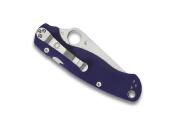 C81GPDBL2- Couteau SPYDERCO Para Military 2 Bleu