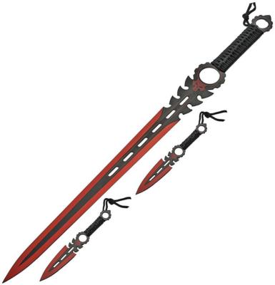 926932RD - Epée Monster Sword Set Red