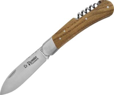 DC1602CHE - Couteau DOURIS CHASTEL Le Pionnier Futuriste 2P Chêne 