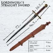 ELWER1 - Epée Lordsworn's Elden Ring Forgée Main