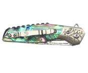 ER2010DM - Couteau de Poche ELK RIDGE Abalone Damas