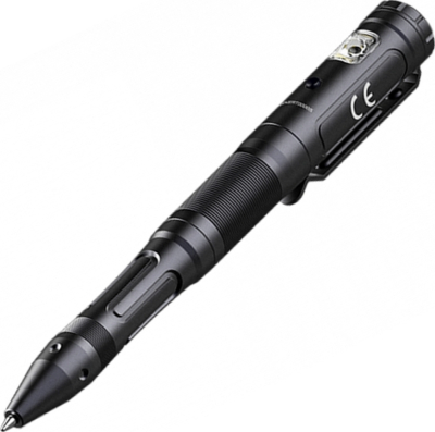 T6 - Stylo tactique FENIX T6 Noir Rétractable Automatique 80 Lumens