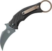 FX.591TICBR - Couteau FOX Karambit BlackBird Black/Bronze