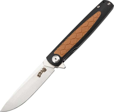 HE53037 - Couteau HERBERTZ Sélection G10 Noir/Marron 11,5 cm D2