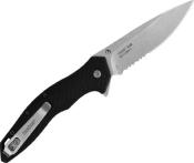 KS1845ST - Couteau KERSHAW Shoreline Semi Denté GFN Noir