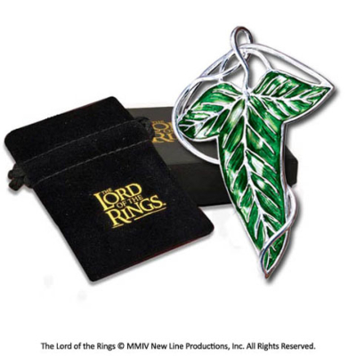 LORIEN1 - Broche du Seigneur Des Anneaux Feuille de la Lorien Réplique