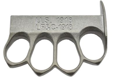 PA5AB - Poing Américain U.S. 1918 Aluminium Black