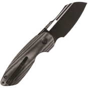 KIV3569A1 - Couteau KIZER October Linerlock Black Micarta