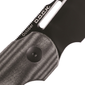 KIV3569A1 - Couteau KIZER October Linerlock Black Micarta