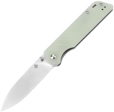 QS102C - Couteau QSP Parrot G10 Jade