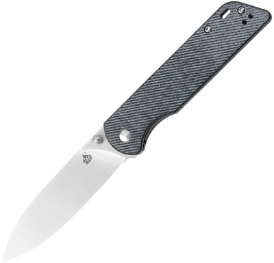 QS102F - Couteau QSP Parrot Micarta Denim