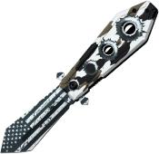 TF1048SC - Couteau TAC FORCE American Flag Linerlock A/O Camo