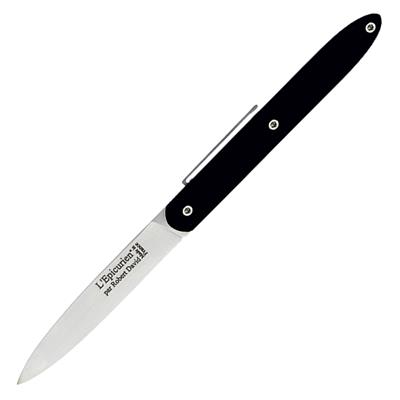 DE0112ACN - Couteau ROBERT DAVID L'épicurien manche acrylique noir