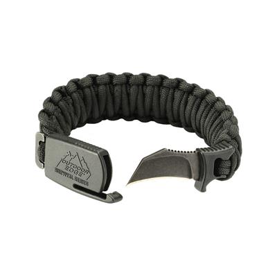 PCK80C - Bracelet de Survie OUTDOOR EDGE Para-Claw Noir Médium