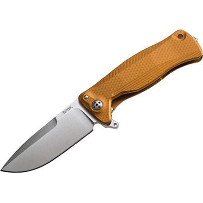 SR11AOS - Couteau LION STEEL SR11 Aluminium orange avec Clip