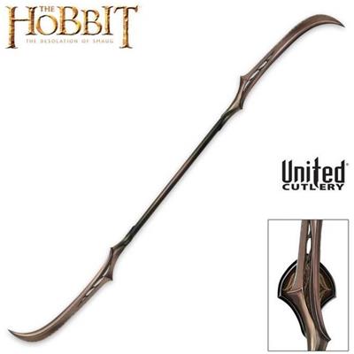 UC3043 - Mirkwood Double-Bladed Polearm ( UNITED CUTLERY ) Bilbo Le Hobbit