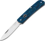 01BO557 - Couteau BOKER PLUS Tech Tool Blue Damast G10