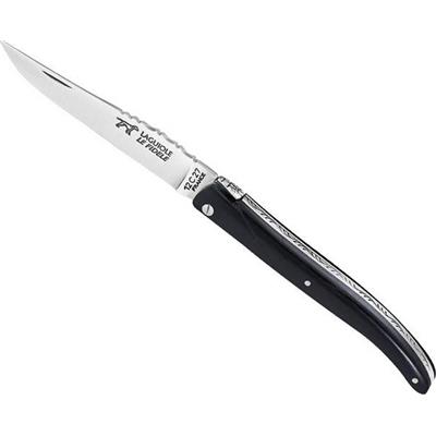 2836 - Couteau Laguiole LE FIDELE Plein Manche Ebène 12 cm Inox
