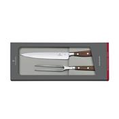 7.7240.2 - Coffret Dcouper VICTORINOX 2 Pices Forg Erable