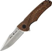 7841BRS1 - Couteau BUCK Sprint Pro Micarta Marron 0841BRS1