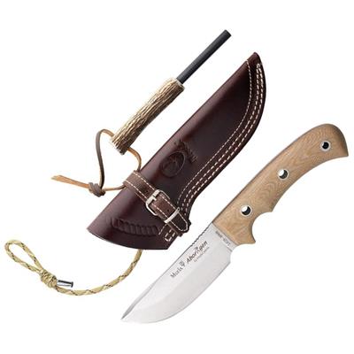 9297 - Poignard MUELA Aborigen Micarta + Etui Cuir