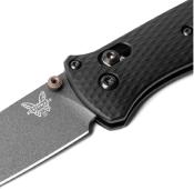 BEN537GY-03 - Couteau BENCHMADE Bailout Storm Gray 
