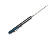 C10FPSBKBL - Couteau SPYDERCO Endura 4 Lightweight Thin Blue Line Noir