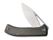 C2024C - Couteau CIVIVI Riffle Micarta Vert Foncé