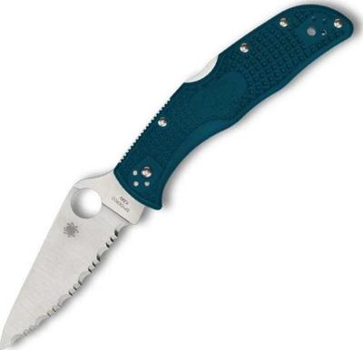 C243FSK390 - SPYDERCO Endela Spyderedge K390 Bleu