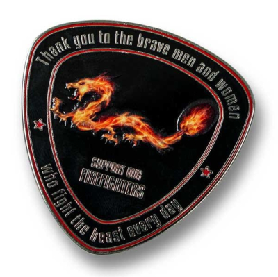 COINFD - Médaille SPYDERCO Fire Dragon Coin 2021