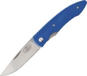 FKPCRB - Couteau FALLKNIVEN PCrb Grilon Bleu Royal