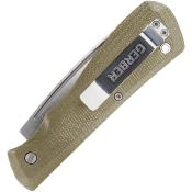 GE001910 - Couteau GERBER Mansfield Micarta Olive