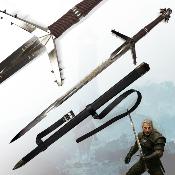 WITCH1 - Epée Silver THE WITCHER Avec Fourreau