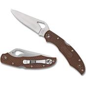 BY03PBN2 - Couteau SPYDERCO Byrd Knife Cara Cara 2 Marron