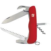 M115NH6AKR - Couteau Multifonctions MIKOV 6 Pices Rouge