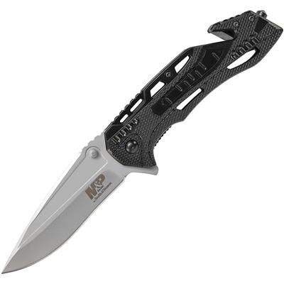 SWMP10 - Couteau SMITH & WESSON Military & Police Linerlock Black