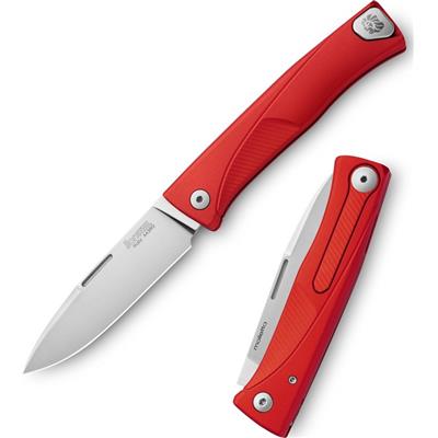 TLARS - Couteau LION STEEL Thrill Aluminium Rouge