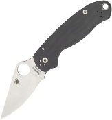 C223GPDGY - Couteau SPYDERCO Para 3 G-10 Dark Gray Maxamet