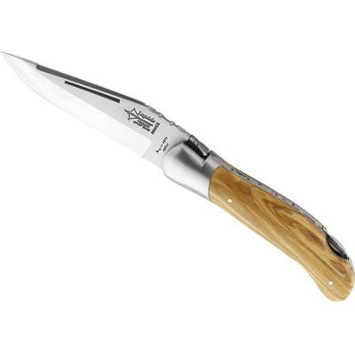 GD2502 - Couteau Laguiole Chasse G.DAVID Olivier 12 cm Mitre Inox Mat
